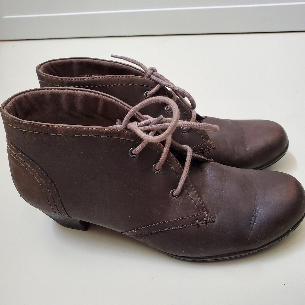 Rockport Laceup Leather Ankle Boots - Picture 5 of 6